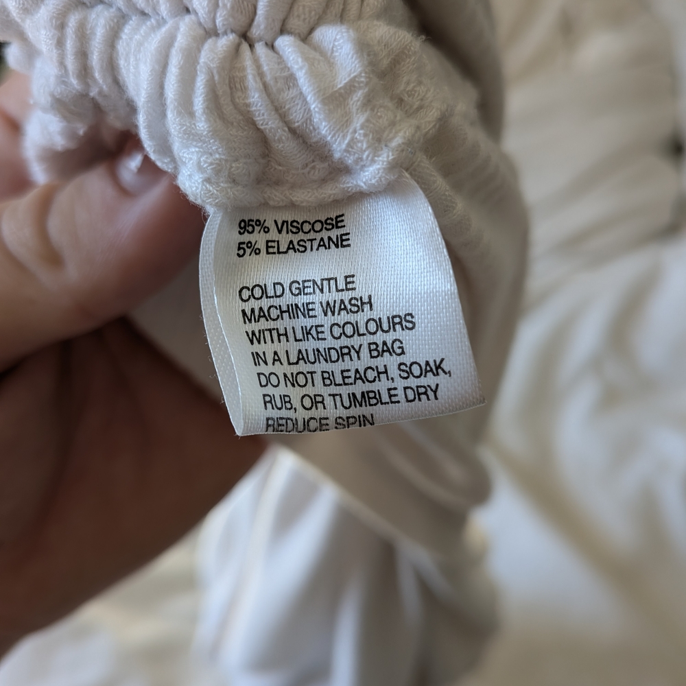 Ripe Maternity White Ruched Tank Top - Picture 4 of 5